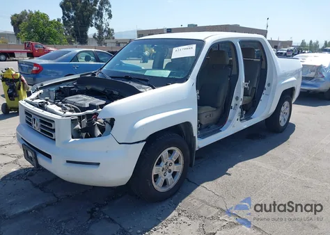 2008 Honda Ridgeline Rts from USA, damaged, VIN 2HJYK16488H529860